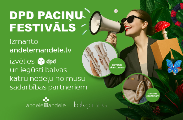 DPD akcija “Andele Mandele paciņu festivāls” – reģistrējies un iegūsti vērtīgas balvas katru nedēļu!